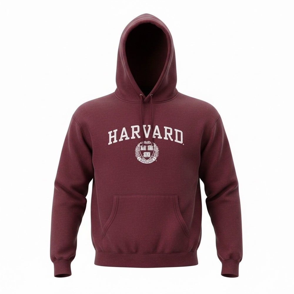 Vintage Ivy Sport Harvard University Hoodie Sweatshirt Size Small